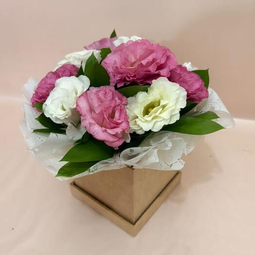 Arranjo de Lisianthus 2 Cores