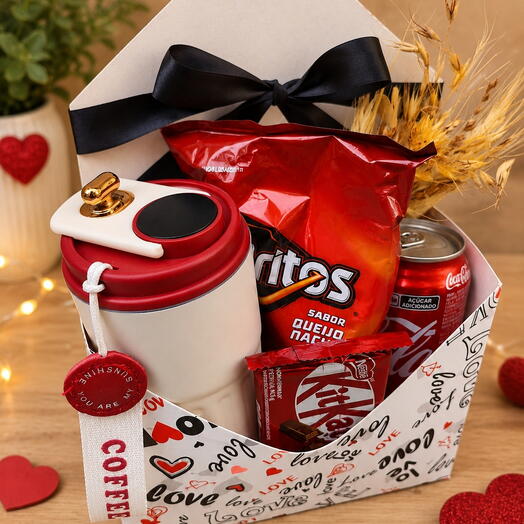 Cesta Love Coffe