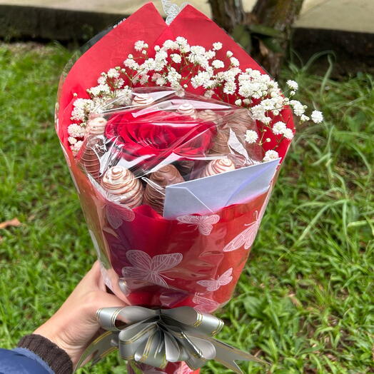 Buquê uma Rosa