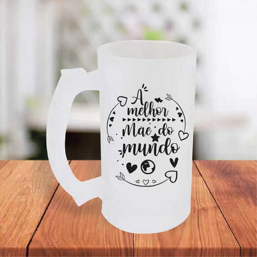 Caneca de Chopp " A melhor Mãe do Mundo"