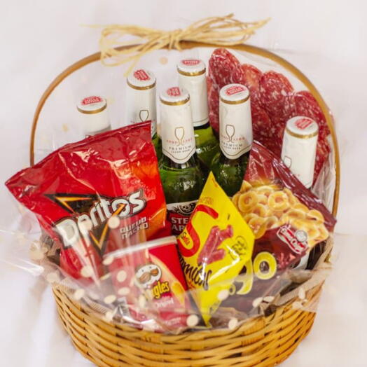 Cesta de cervejas