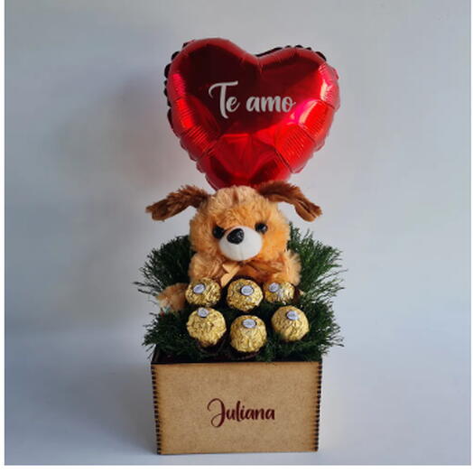Box Carinho Dourado