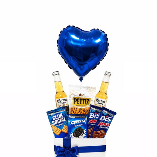 Cesta Corona Blue Oreo