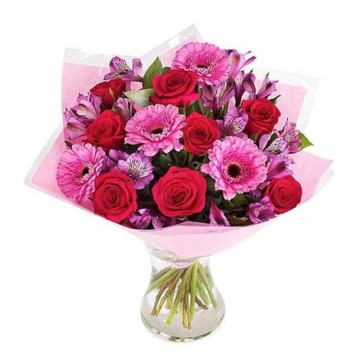 Buque Gerberas e Rosas