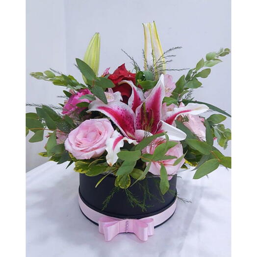 Box Flowers Luxo