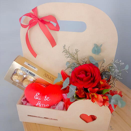 Cesta com Flores