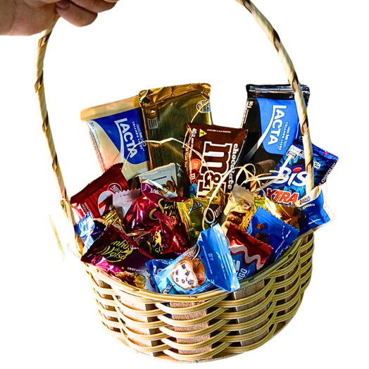 Cesta de Chocolates Happy