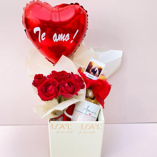 Box Romance em Flores