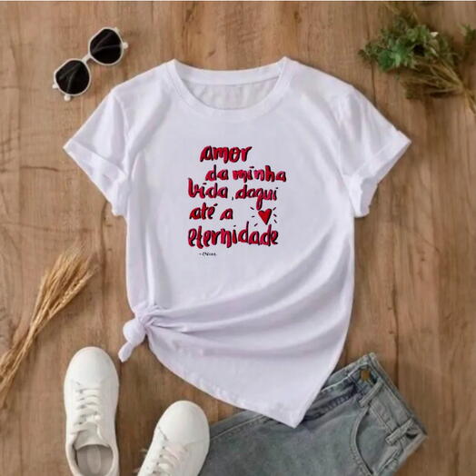 Camiseta Amor Da Minha Vida (Cazuza)
