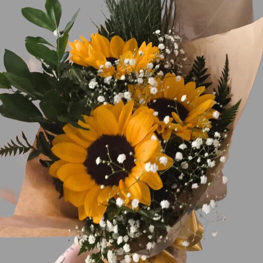 Bouquet 3 Girassois