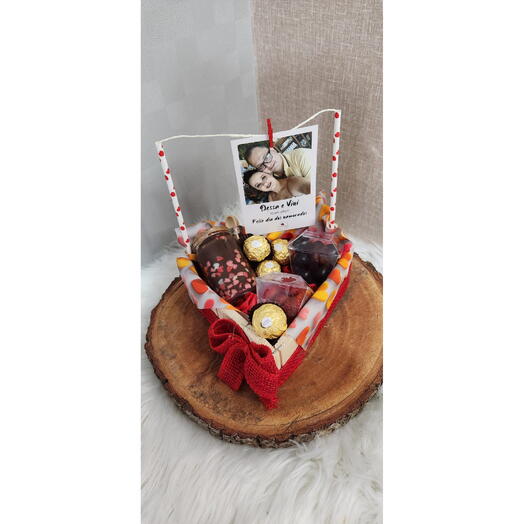 Cesta Fondue Love