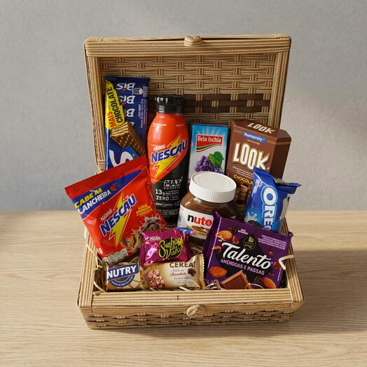 Cesta Delicias de Chocolates