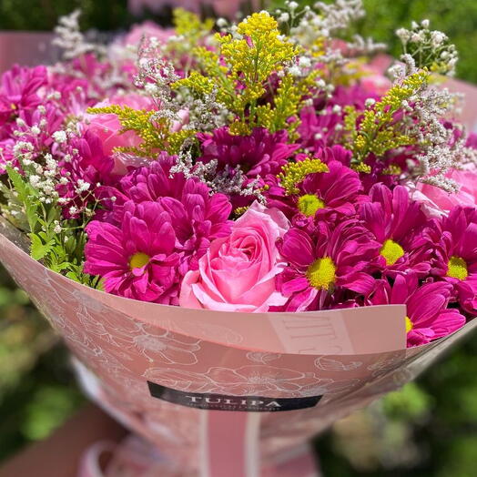 Margarida com Rosas